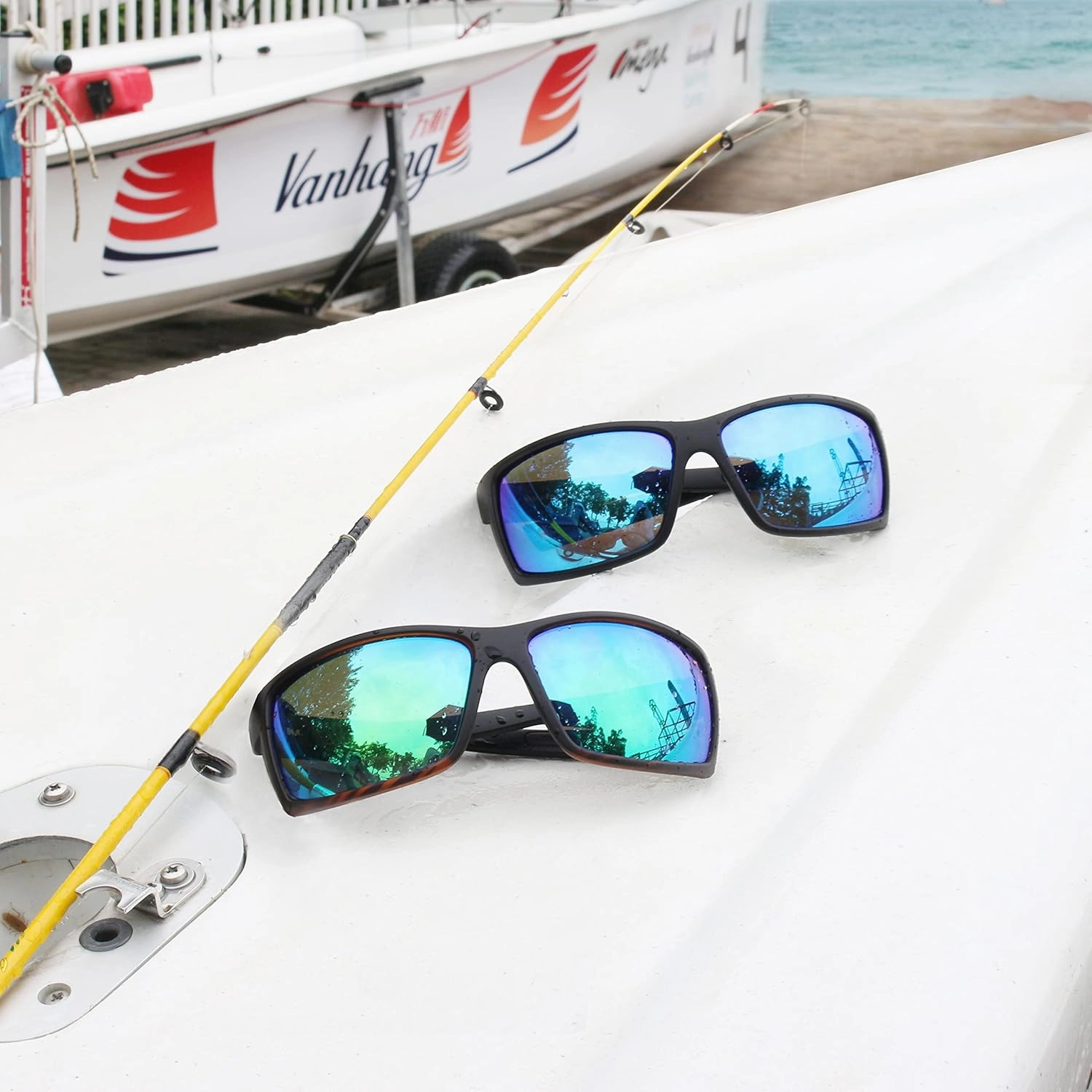 Sport Polarized Sunglasses for Men and Women, Running Fishing Cycling Driving Outdoor Sunglasses UV Protection
