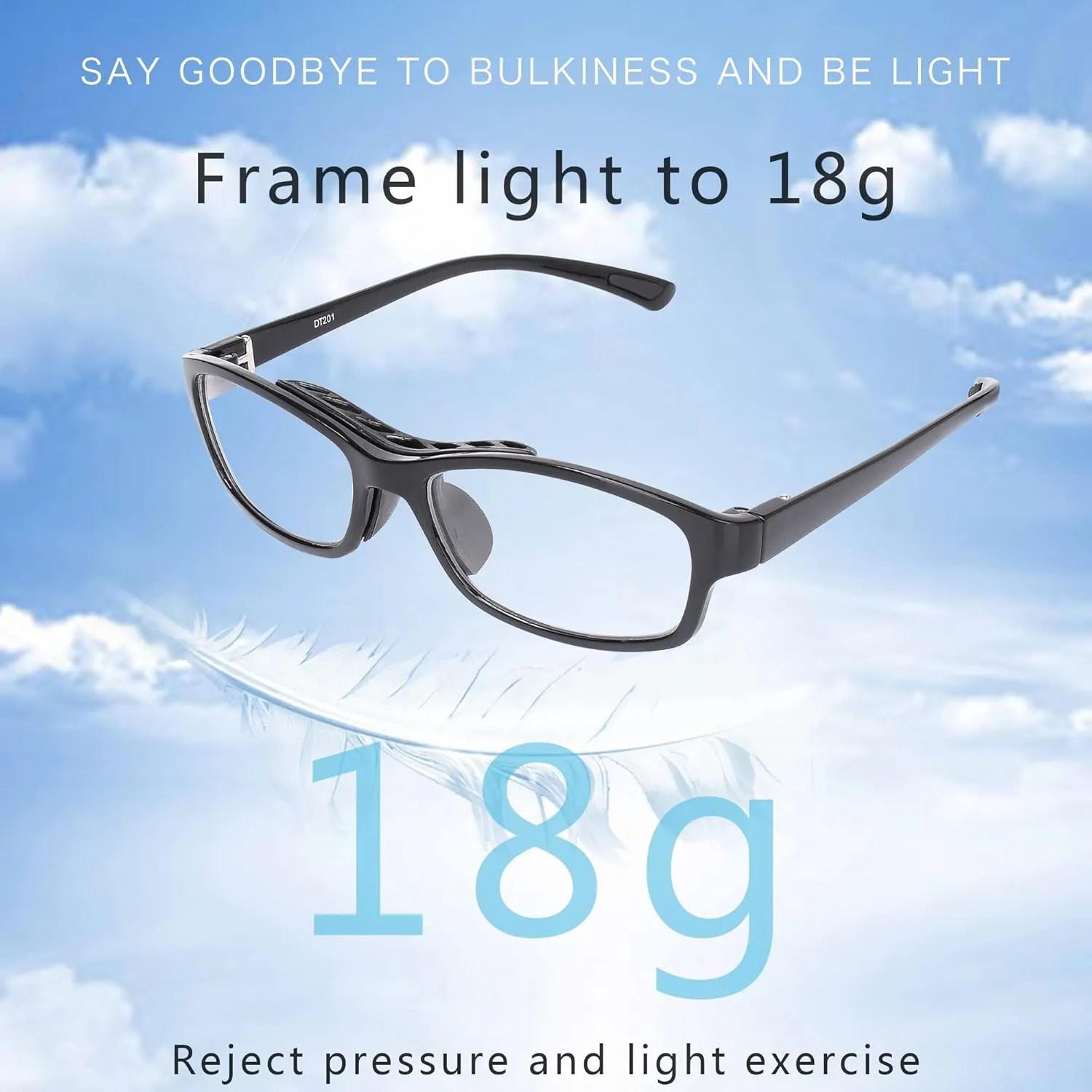 Sports Goggles Glasses Football Soccer Safety Glasses Goggles Adjustable Strap Interchangeable Temples for Men Youth