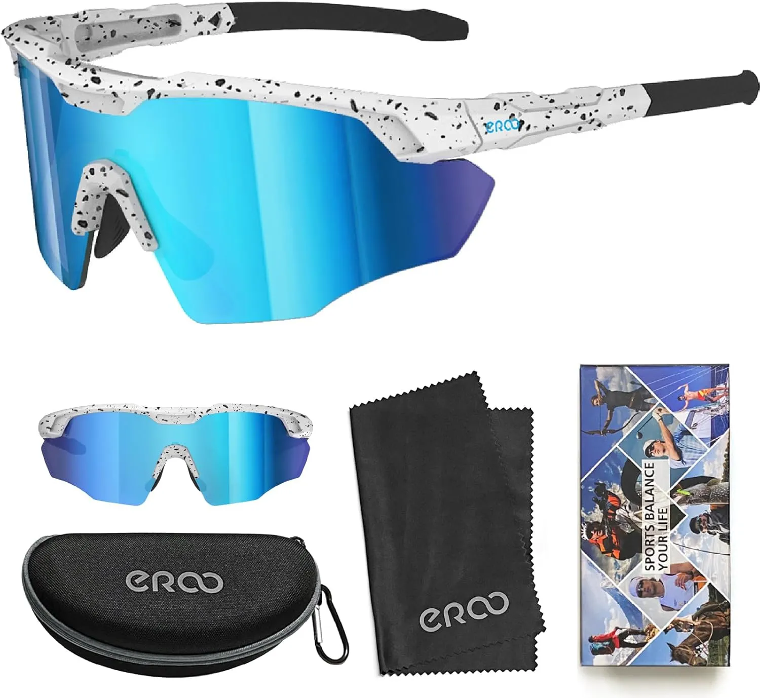 Sports Shades XL Sunglasses for Men Baseball, Running Cycling Volleyball MTB Outdoor Recreation Gifts Padel Beach Tennis