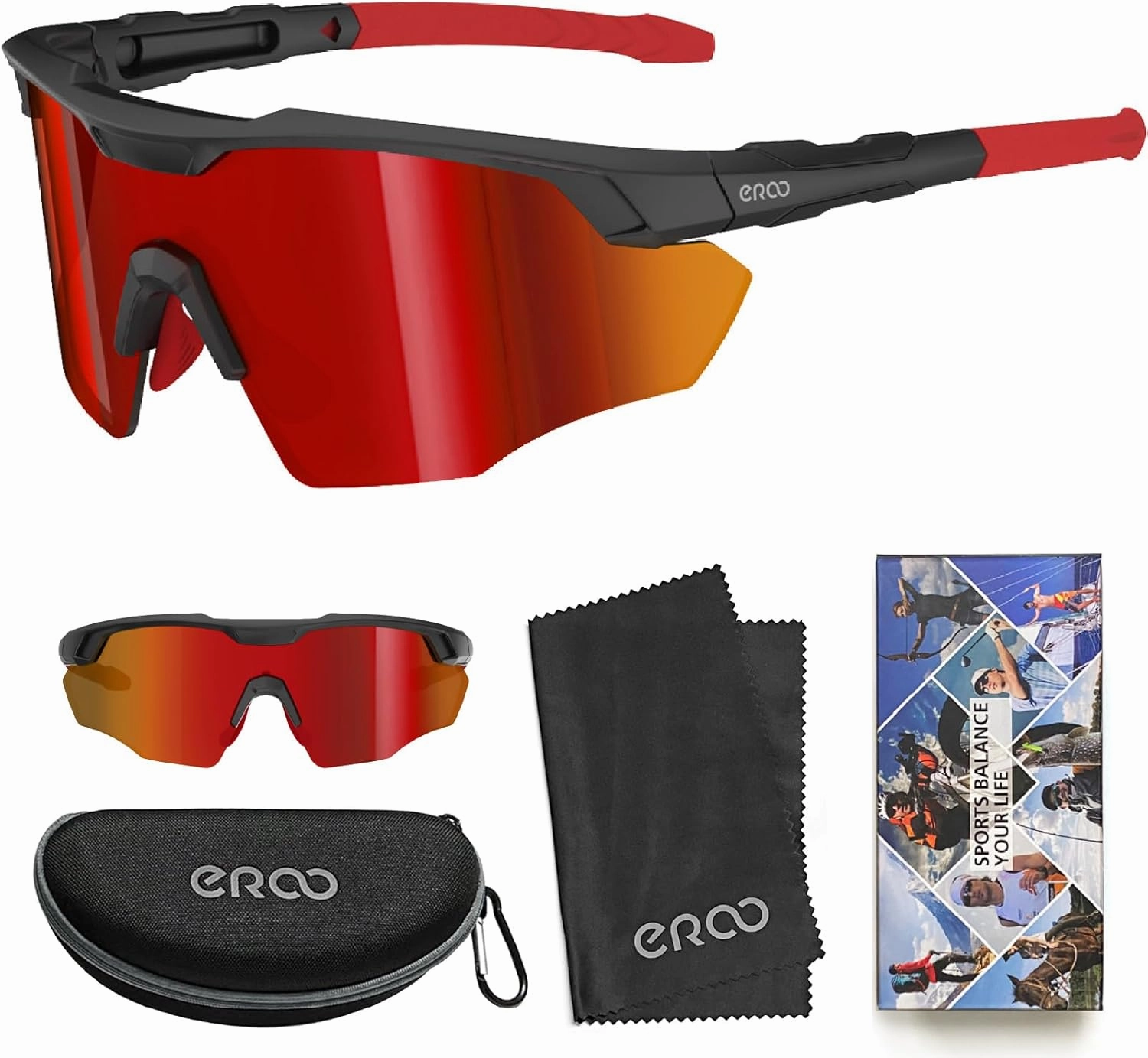 Sports Shades XL Sunglasses for Men Baseball, Running Cycling Volleyball MTB Outdoor Recreation Gifts Padel Beach Tennis
