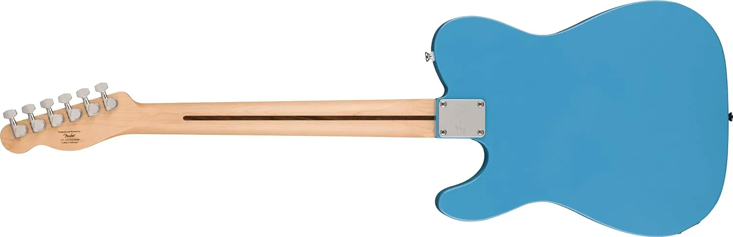 Squire Sonic Telecaster Electric Guitar, California Blue, Laurel Fingerboard