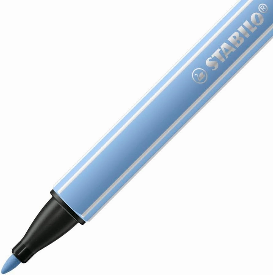 STABILO Nylon Tip Writing Pen pointMax - Wallet of 24 - Assorted Colors