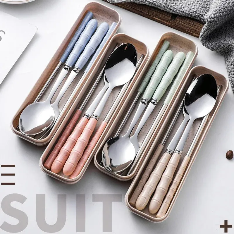 Stainless Steel Lunch Cutlery Set
