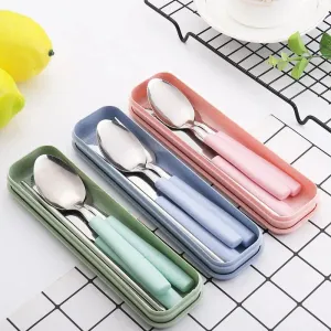 Stainless Steel Lunch Cutlery Set