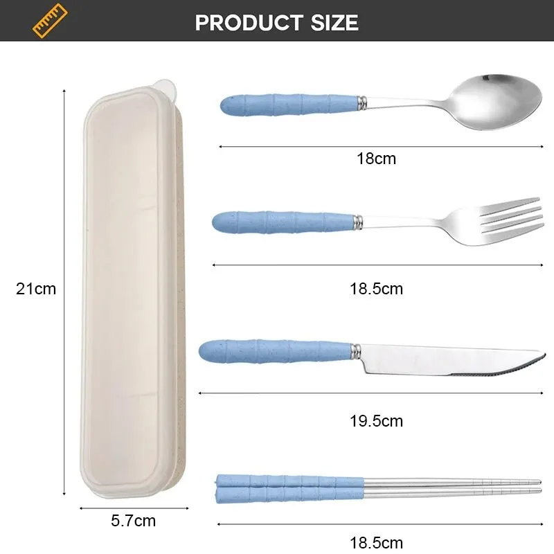 Stainless Steel Lunch Cutlery Set