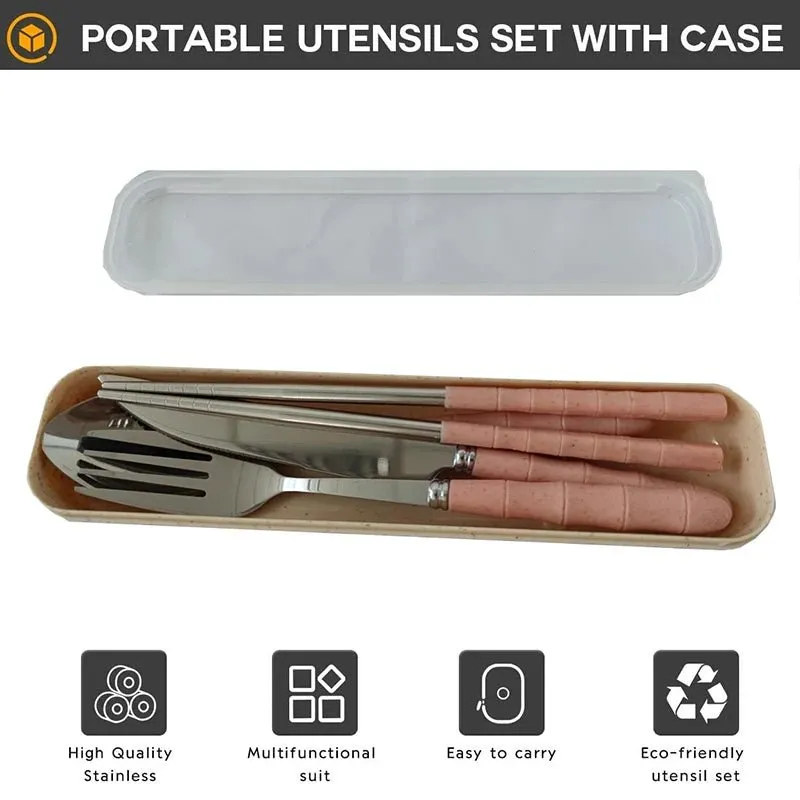 Stainless Steel Lunch Cutlery Set