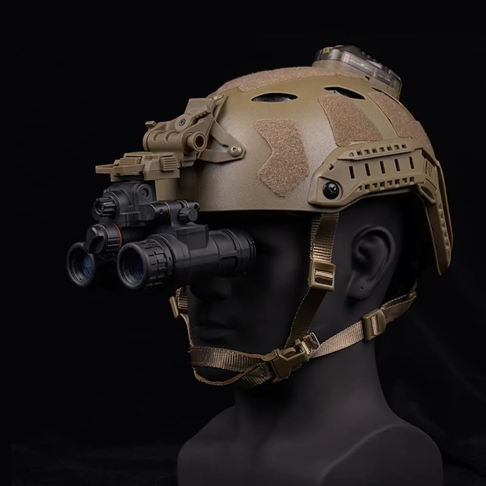 Tactical Night Visions NVG L4G69 Mount, Helmet Nylon Adapter Attachment PVS15/PVS18/PGPNVG18 Gear for Fast 3-Hole Helmet Accessories