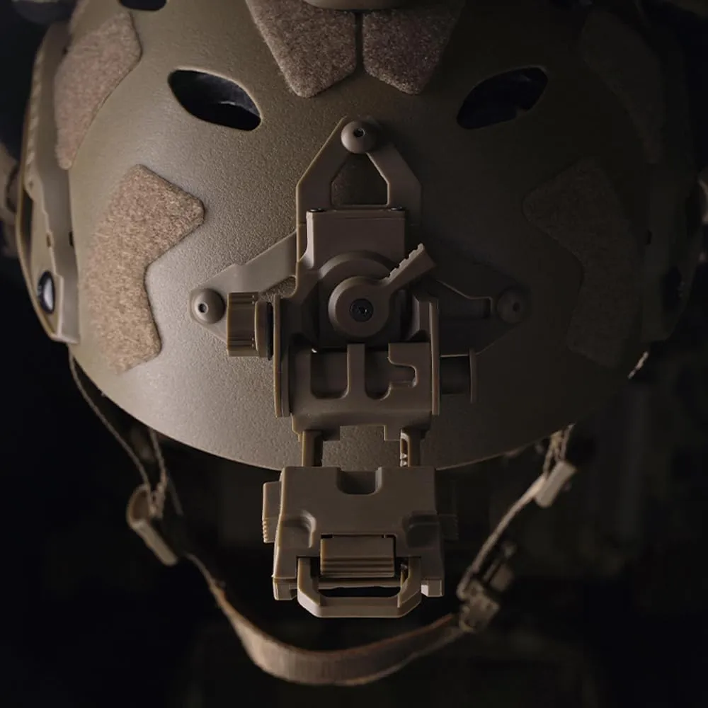 Tactical Night Visions NVG L4G69 Mount, Helmet Nylon Adapter Attachment PVS15/PVS18/PGPNVG18 Gear for Fast 3-Hole Helmet Accessories