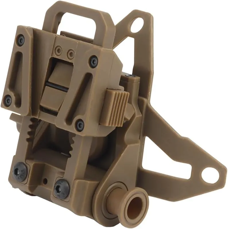 Tactical Night Visions NVG L4G69 Mount, Helmet Nylon Adapter Attachment PVS15/PVS18/PGPNVG18 Gear for Fast 3-Hole Helmet Accessories