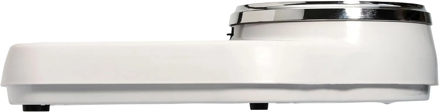 Taylor Battery Free Analog Scales for Body Weight, 330LB Capacity, Easy to Read Large 7-inch Dial, 18.4 x 13.7-inch Ribbed Mat Platform, Black