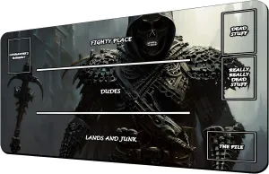 TCG Playmat, AI Paintings Game Mat, Mousepad Compatible for MTG Trading Card Game Playmats Board Game TCG Playmat Table Mats Games Size 24 x 14 inches with Zones 0720805 MFG