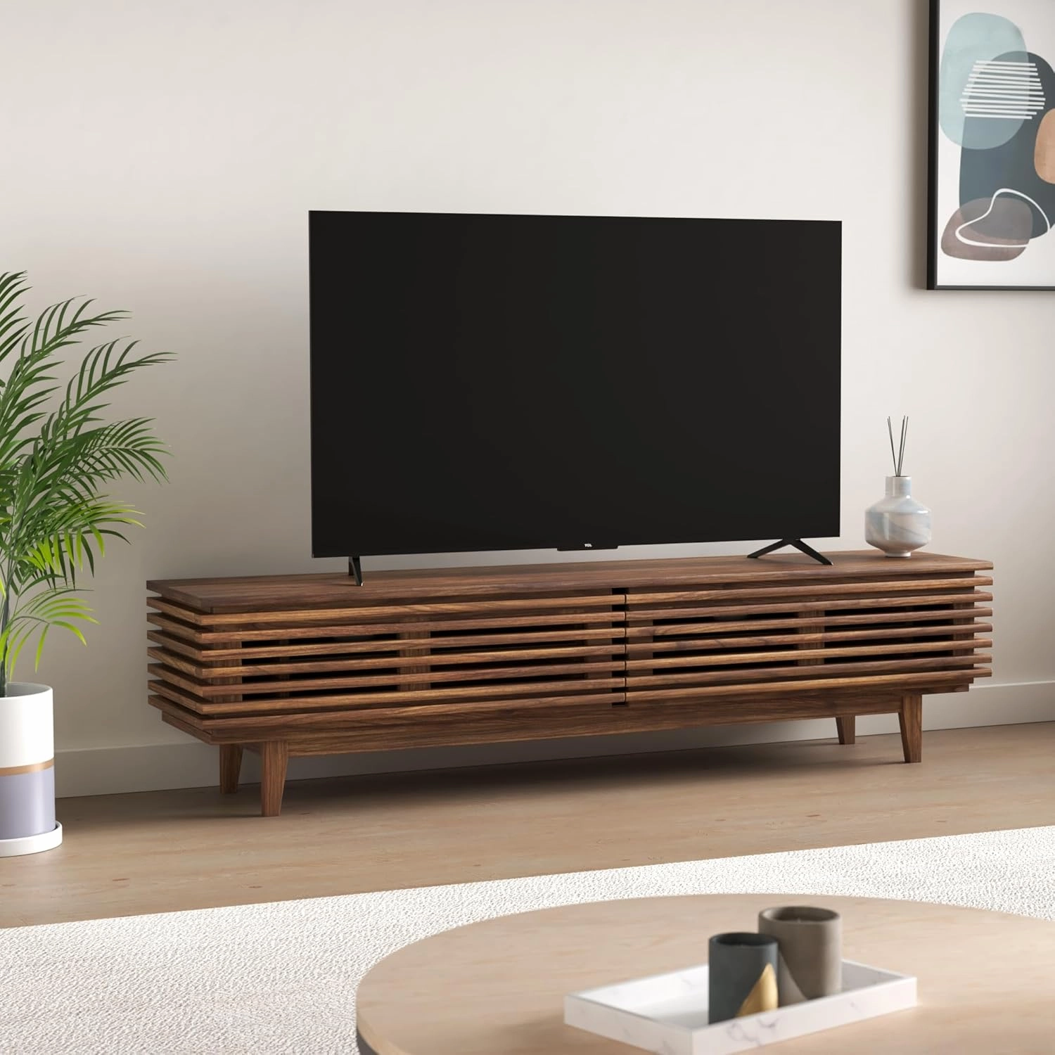 TCL 55-Inch Class S5 UHD 4K LED Smart TV with Fire TV (55S551F, 2024 Model), Dolby Vision, HDR PRO , Dolby Atmos, Alexa Built-in with Voice Remote, Apple AirPlay 2 Compatibility, Streaming Television