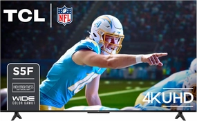 TCL 55-Inch Class S5 UHD 4K LED Smart TV with Fire TV (55S551F, 2024 Model), Dolby Vision, HDR PRO , Dolby Atmos, Alexa Built-in with Voice Remote, Apple AirPlay 2 Compatibility, Streaming Television