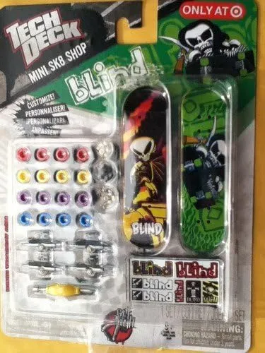 Tech Deck Mini SK8 Shop Blind Customizable 2 Board Exclusive Set