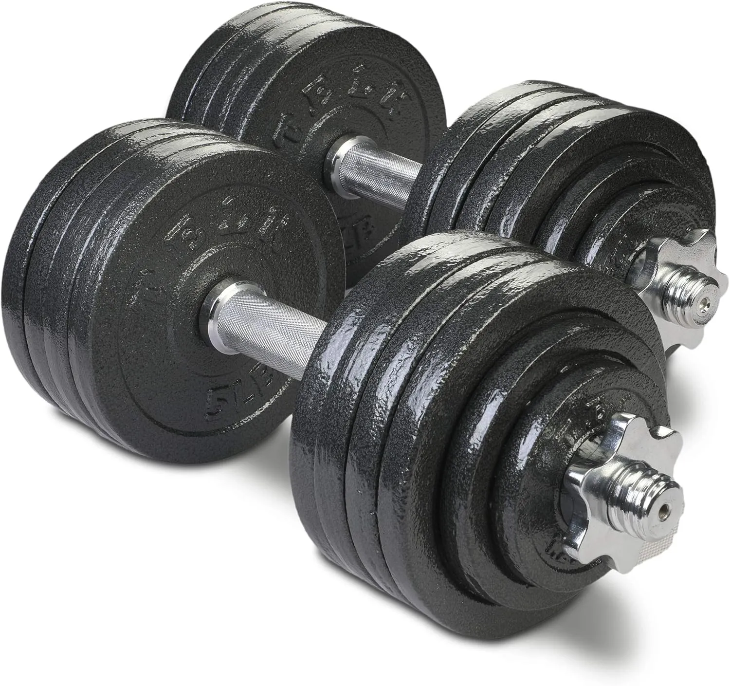 TELK Adjustable Dumbbells, Available for 45, 65, 105 and 200 lbs
