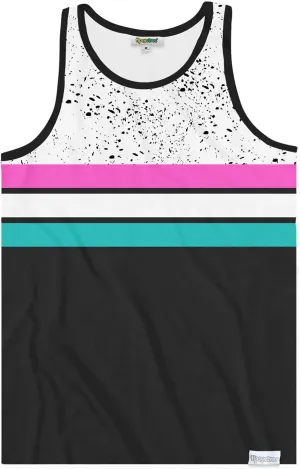 Tipsy Elves Summer Tank Tops for Men - Bright and Colorful Sleeveless Tees - Graphic Beach Muscle Shirts