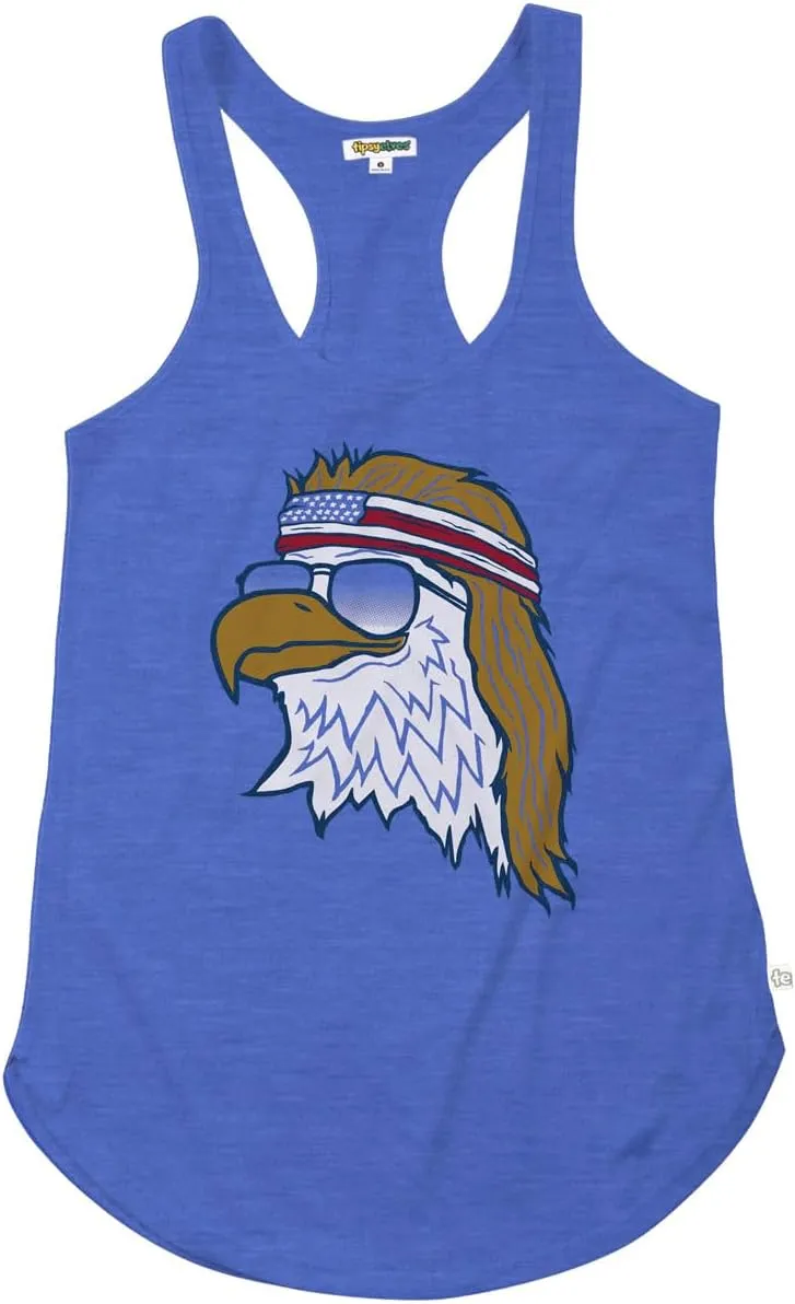 Tipsy Elves Women’s 4th of July Tank Tops Cute Patriotic American Flag Shirt Sleeveless July Fourth Outfits