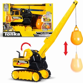 Tonka Steel Classics Crane with Wrecking Ball 06296