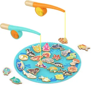 TOP BRIGHT Toddler Fishing Game for 2 Year Old, Kids Fishing Game, Toddler Birthday Gift for Two Year Old Boy or Girl