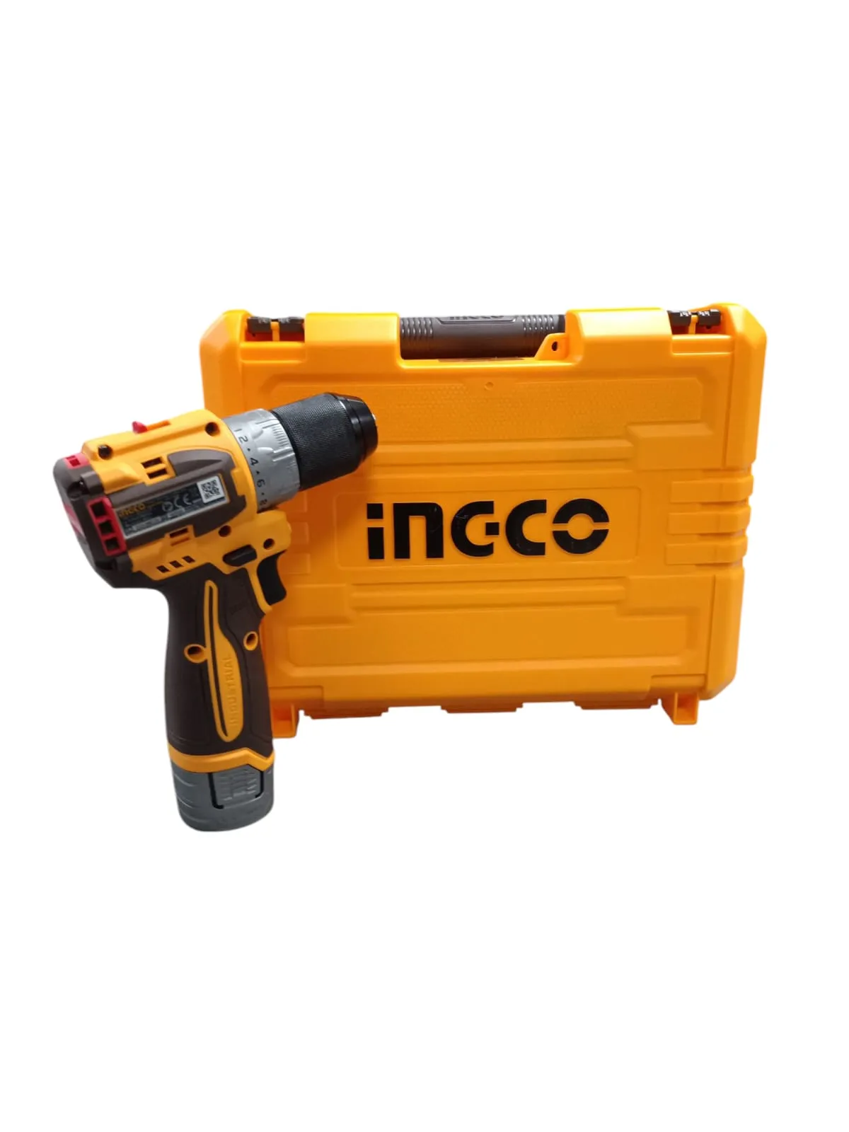 Trapano Avvitatore COMPACT 16V 60Nm BRUSHLESS con 2 batterie - INGCO