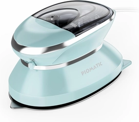Travel Iron Mini with Steam for Clothes with Dual Voltage, Portable Mini Ironing Machine with Non-Stick Soleplate, Small Iron for Sewing, Quilting and Handcraft