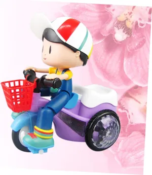 Tricycle Toy for Boys and Girls Creative Intelligent Design Non-Battery Powered Construction for Boys Color Random