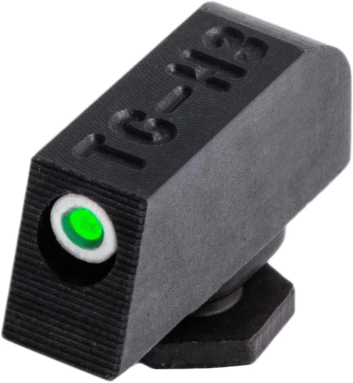 TRUGLO Tritium Handgun Sight | High-Visible Front & Rear Night Sights with Daylight White Dots & Low-Light Tritium Dots, Compatible with Glock Handguns