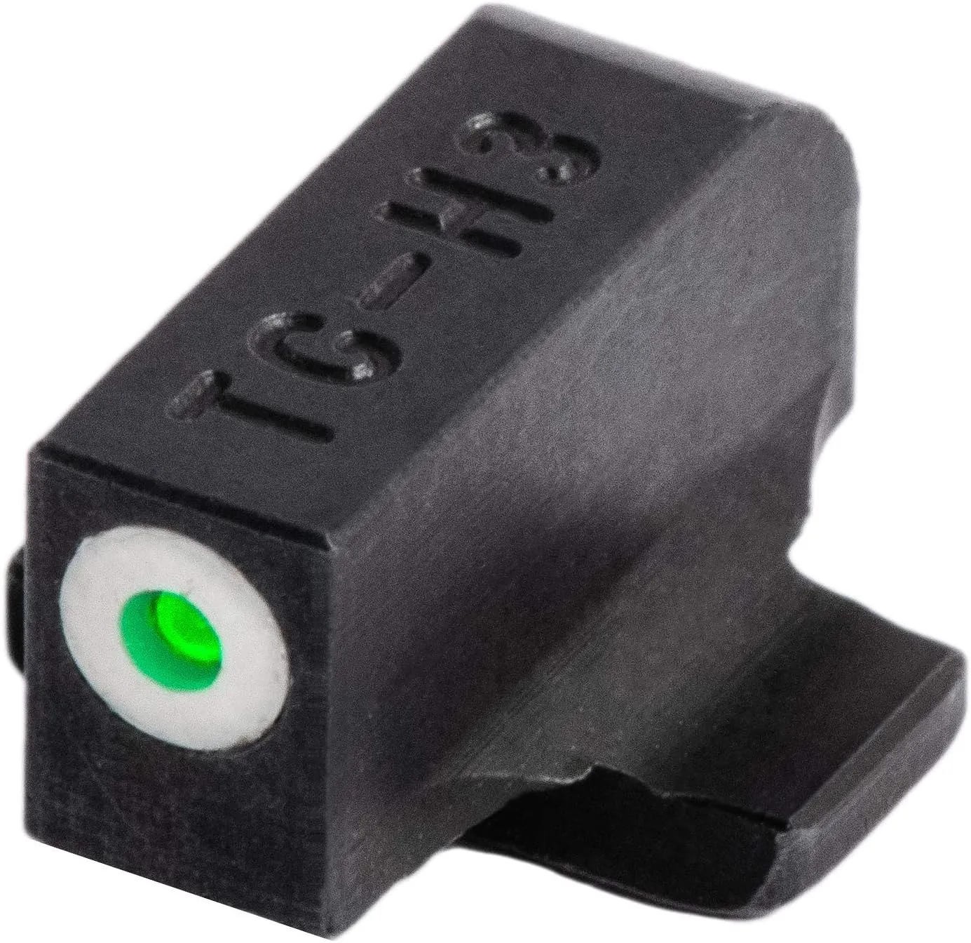 TRUGLO Tritium Pro Night Sights, Compatible with Sig Sauer Handguns | Compact Durable Glow-in-The-Dark Front & Rear Gun Sights with White Focus Lock Front Ring