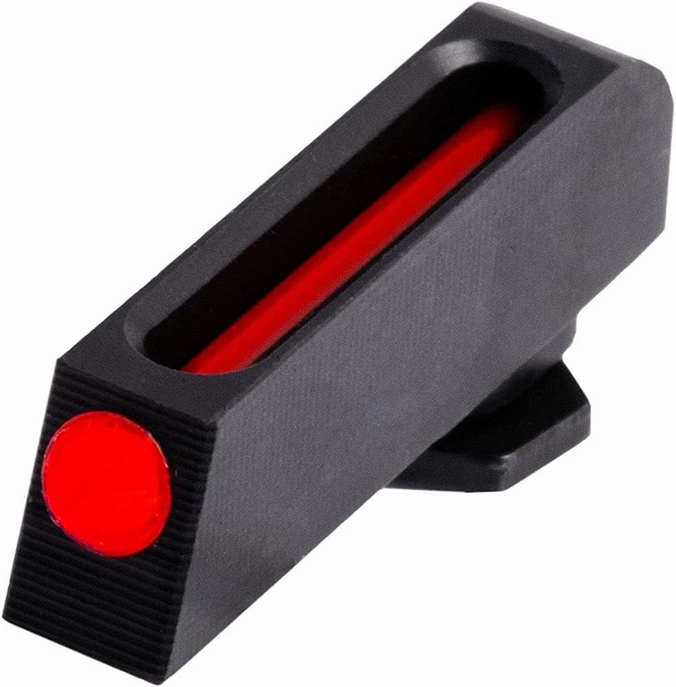 TRUGLO Fiber-Optic Handgun Night Sight | Compact Durable Snag-Resistant High-Visibility Red Front & Green Rear Sight for Handguns