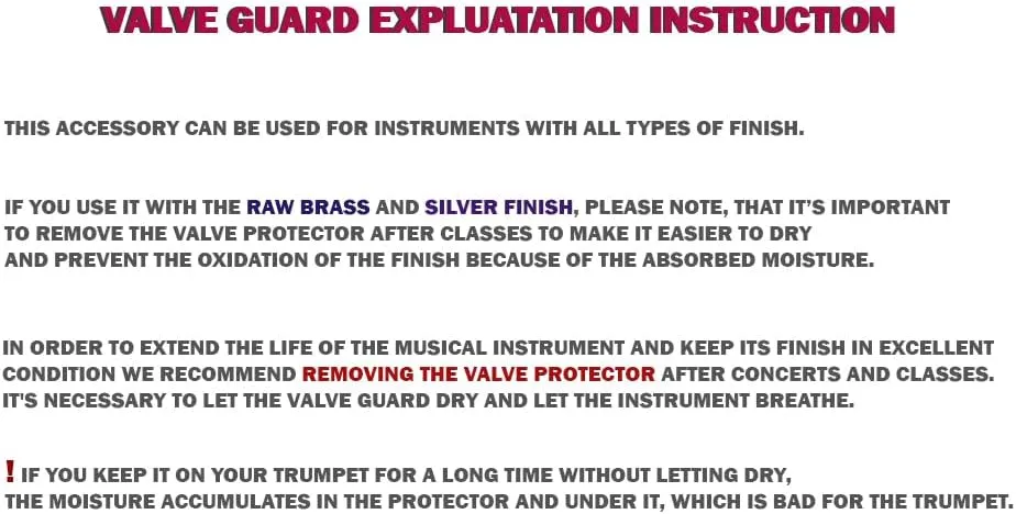Trumpet valve guard by KGUBrass is the leather trumpet valve protector made of luxurious mild and thick material; use as protection from corrosion, scratches and stains (Orange (kadis))
