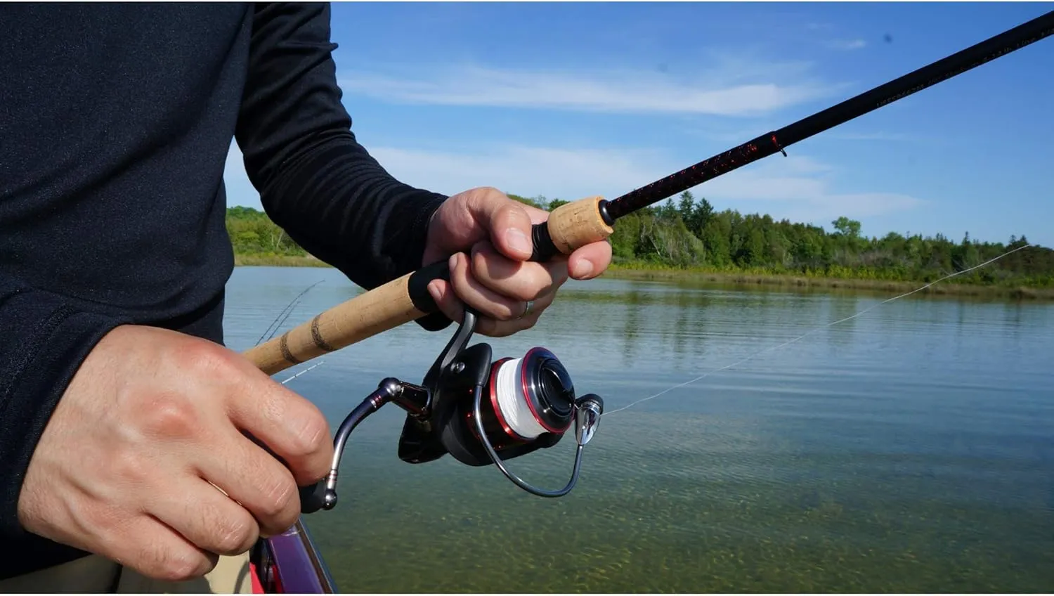 Ugly Stik Elite Spinning Reel and Fishing Rod Combo