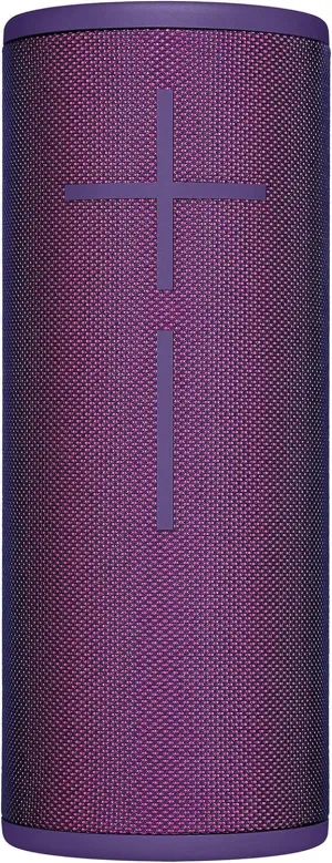 Ultimate Ears Boom 3 Wireless Bluetooth Speaker, Bold Sound   Deep Bass, Bluetooth, Magic Button, Waterproof, 15 Hours Battery, Range of 150 ft - Ultraviolet Purple (Renewed)