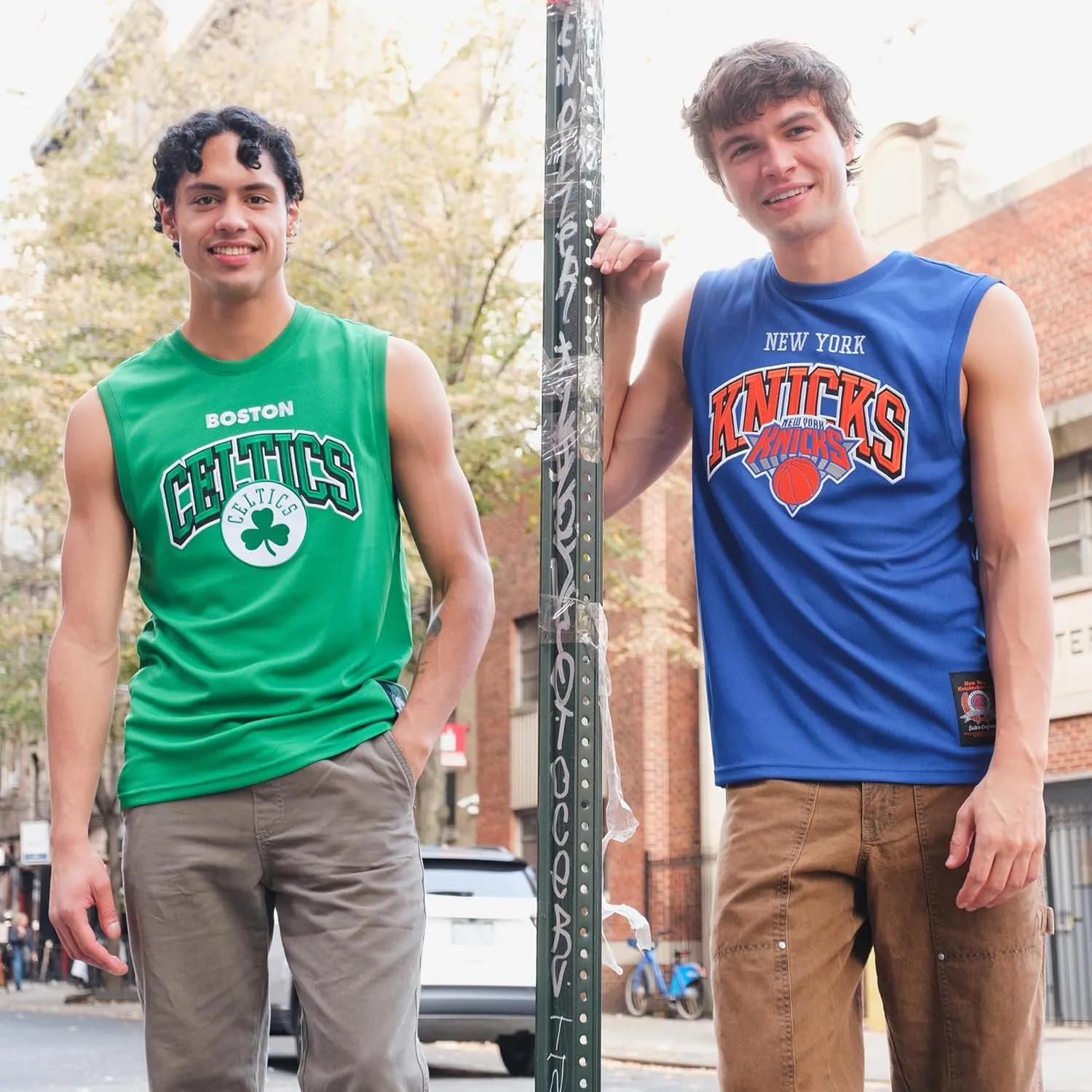 Ultra Game Men's NBA Official Sleeveless Players Mesh Tank Top Muscle T-Shirt