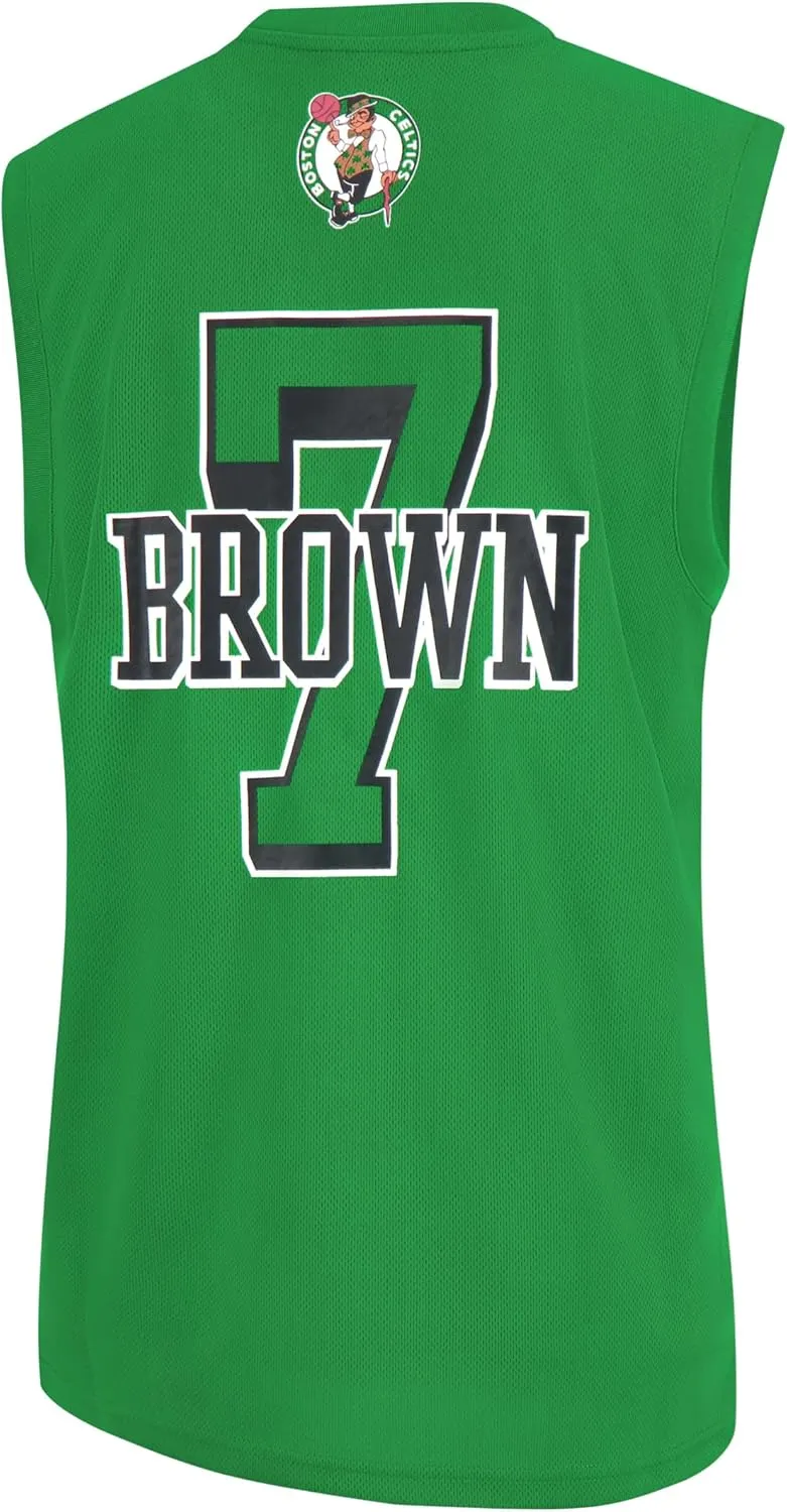 Ultra Game Men's NBA Official Sleeveless Players Mesh Tank Top Muscle T-Shirt