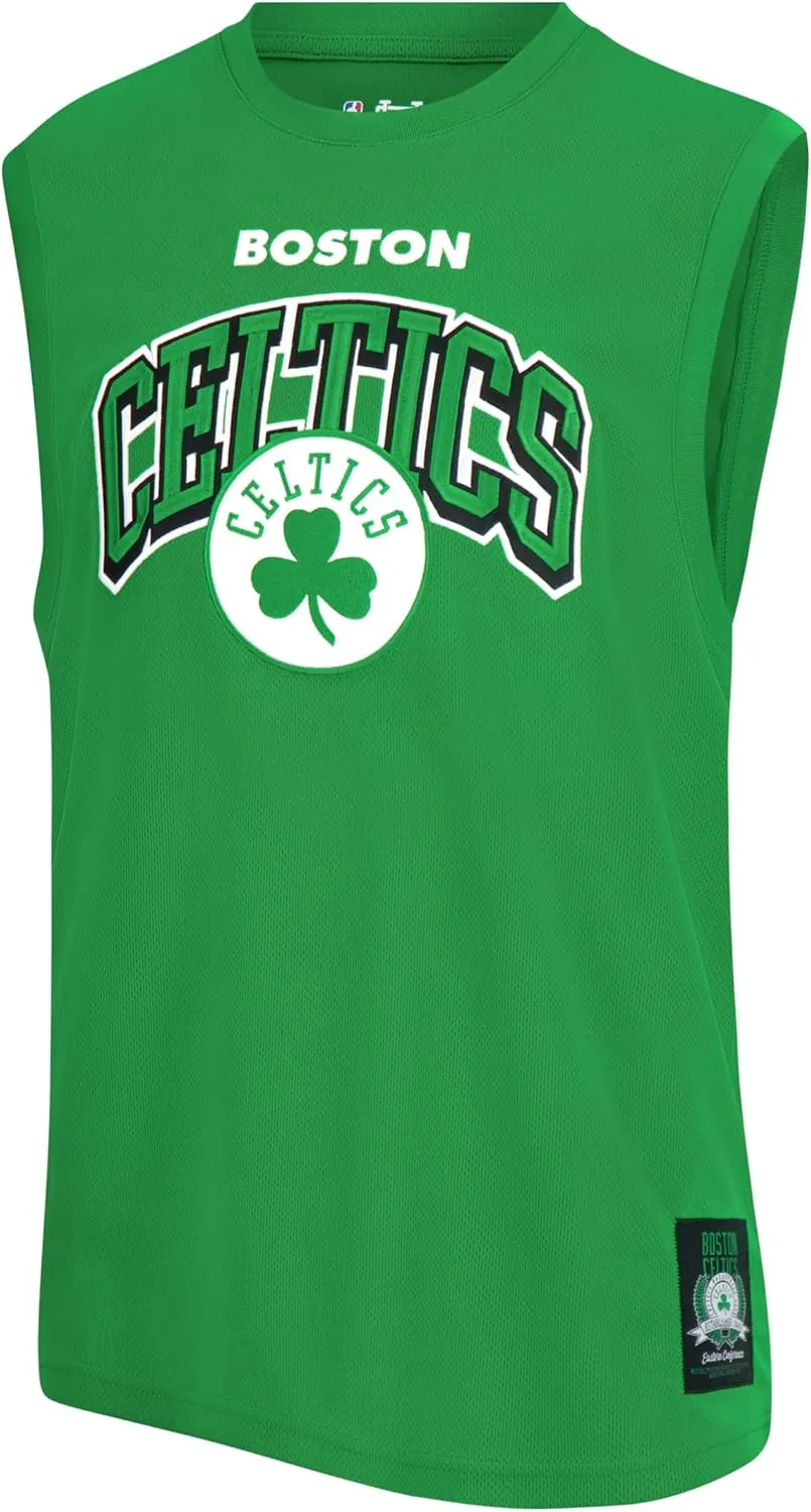 Ultra Game Men's NBA Official Sleeveless Players Mesh Tank Top Muscle T-Shirt