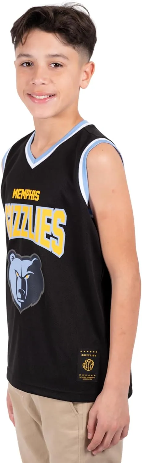 Ultra Game Youth NBA Official Sleeveless Mesh Tank Top Muscle T-Shirt