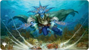Ultra PRO - MTG Murders at Karlov Manor Playmat Morska, Undersea Sleuth, Durable Tabletop Professional Card Game Desk Mat Accessories MTG Collector's Item