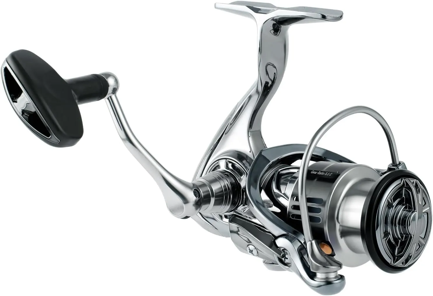 Ultralight Spinning Reel with Metal Body, 5.5:1 High Speed Gear Ratio, 15KG/33Lbs Max Drag Power, 7 1 BBS Ultra Smooth Freshwater Fishing Reels, Size 1000-5000S