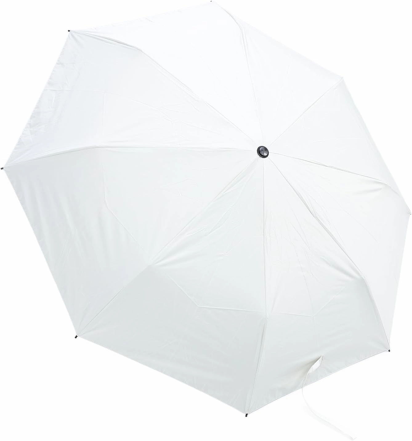 Umbrella With Fan, Sun Umbrella For Chair Small Personal Fan USB Rechargeable Sun Cooling Umbrella With Built In Fan UPF 50 Rain Umbrella Folding Compact Umbrella For Hot Day