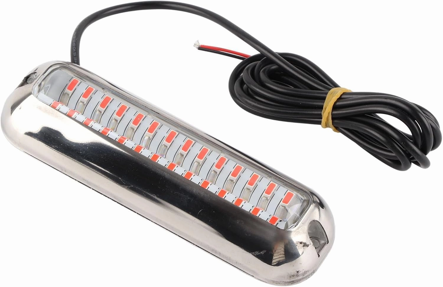Underwater Boat Lights IP68 Waterproof 42 LED Marine Light Lamp DC10-30V Wide Angle Highlight for Yacht