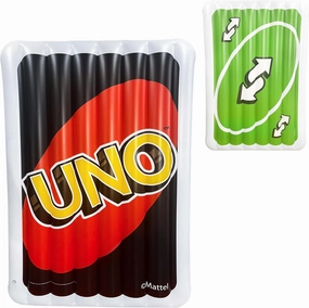 Uno™ Pool Float – Extra Large Inflatable Reverse Card, Floatie for Pool, Beach & Lake, Durable Vinyl Raft, 6 Feet Tall, Perfect for Lounging & Summer Fun