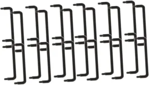 Uonlytech 24pcs Miniature Furniture Handles for Dollhouse Drawer Doors Pull Handles Mini Furniture Accessories for Boys and Girls Toy House Decoration