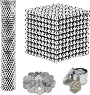 Upgraded Magnet Toys [1009pcs] Sh-col Magnetic-Balls Putty, Magnetic-Beads Slime with Fidget Toy Stress Reliever Puddy for Christmas Birthday Gifts Stocking Stuffers 18 Age 