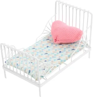 UPKOCH 1set Miniature Bed Model Toy Dollhouse Furniture Accessory Bed for Creative Play for Enhancing Boys and Girls Imagination for Dollhouse Bedroom Decor