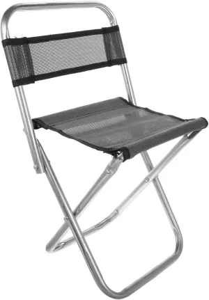 UPKOCH Comfortable Folding Fishing Chair Lightweight Portable Multi Use Outdoor Camp Chair for Adults Versatile and Durable for Fishing Camping and Beach Activities