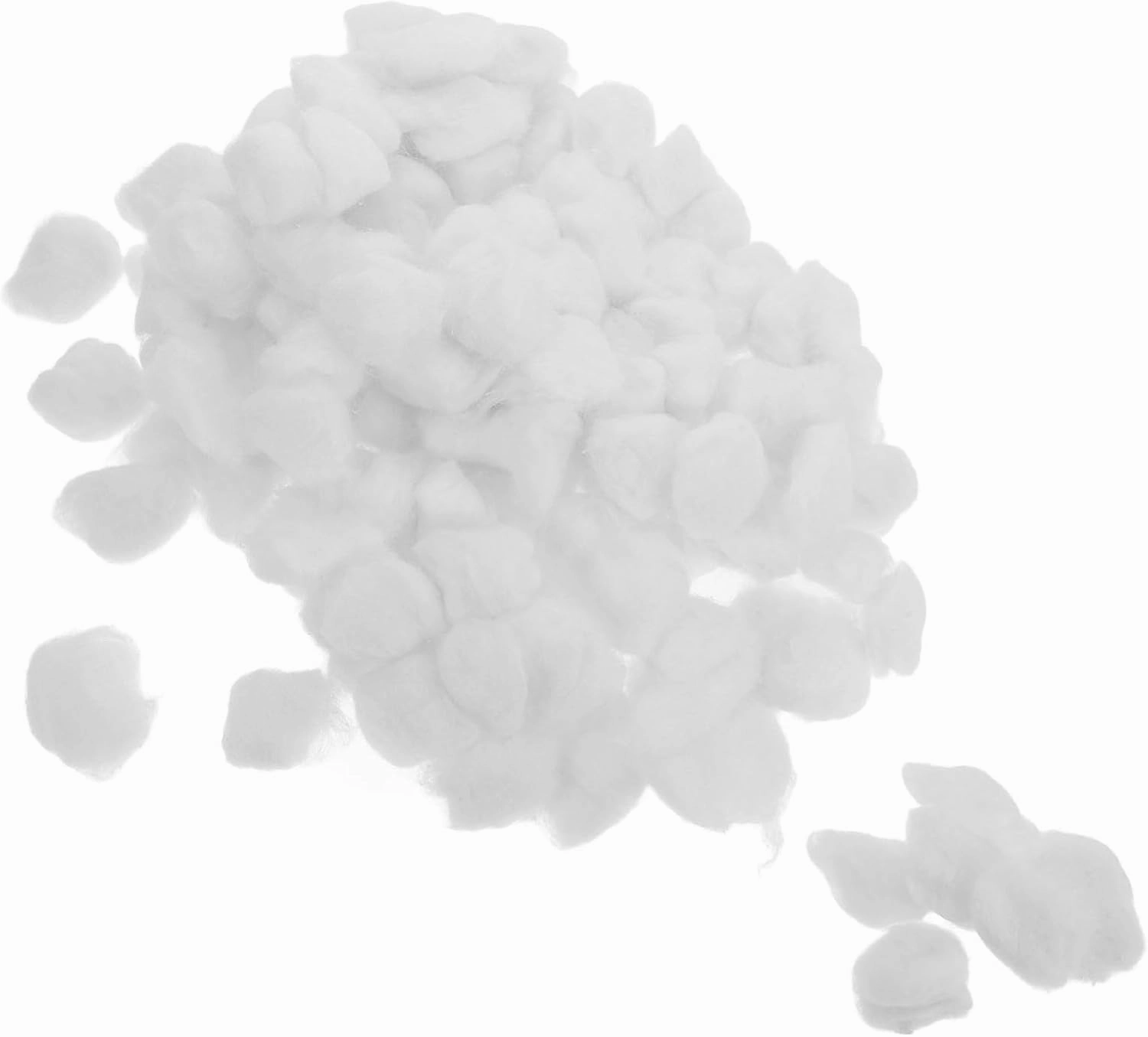 VALICLUD 1 Mini Cotton Balls for Makeup and Nail Polish Removal Soft Cotton Balls for Daily Cleansing and Gentle Skin Care for Makeup Artists and Sensitive Skin Users