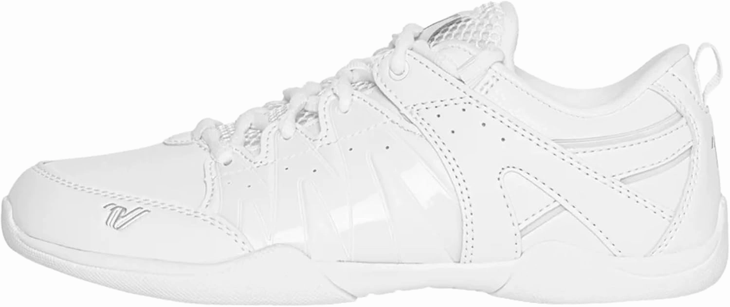 Varsity Spirit Charge Cheer Shoes for Women - Lightweight and Durable White Cheer Shoes for Cheerleaders and Athletes