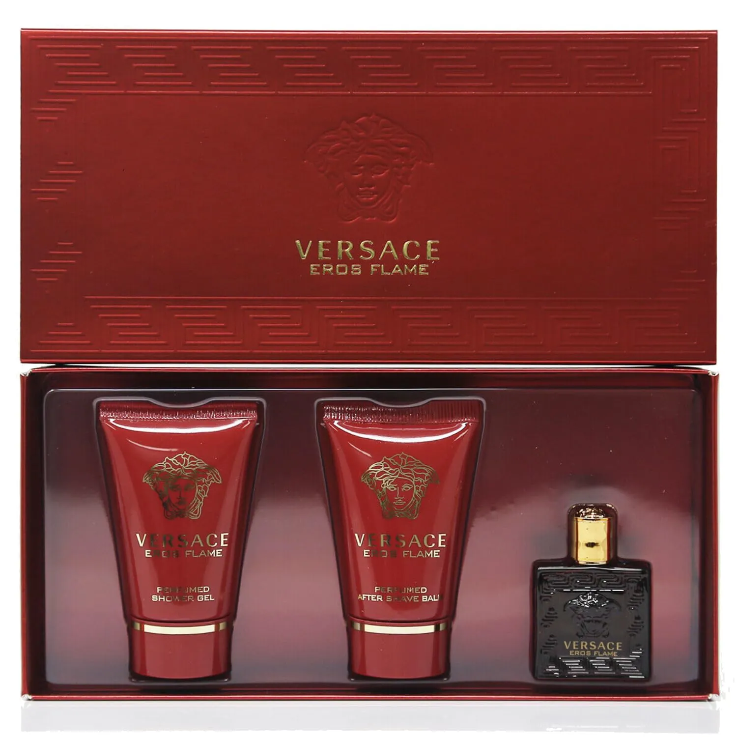 Versace Eros Flame Cologne for Men Mini Gift Set