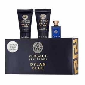 Versace Dylan Blue Pour Homme 3-Piece Miniature Set for Men