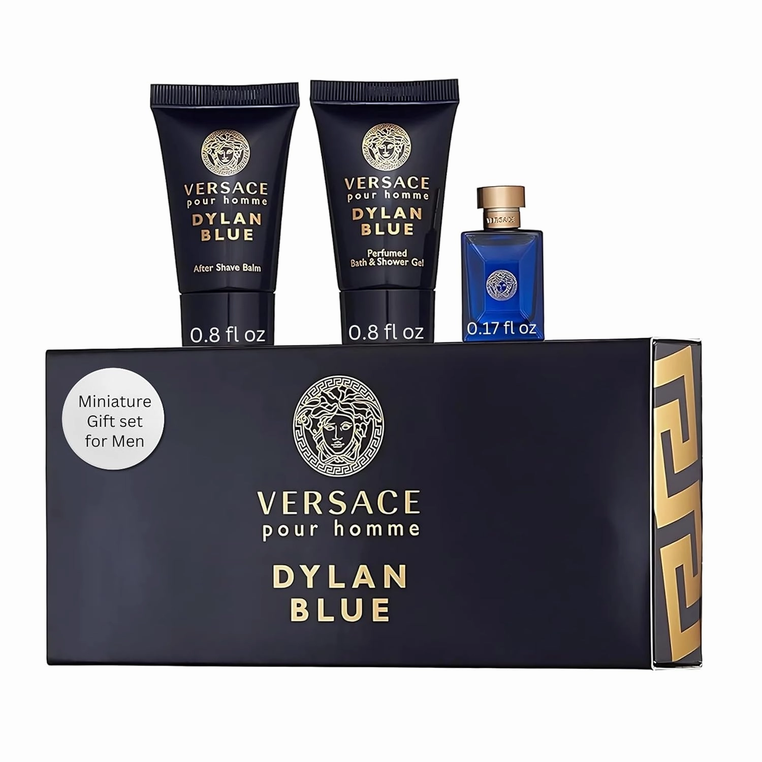 Versace Dylan Blue Pour Homme 3-Piece Miniature Set for Men